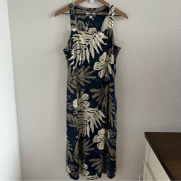 Tori Richard Dresses & Skirts - Tori Richard Vintage Aloha Hawaii Hawaiian Maxi Dress Tropical Large